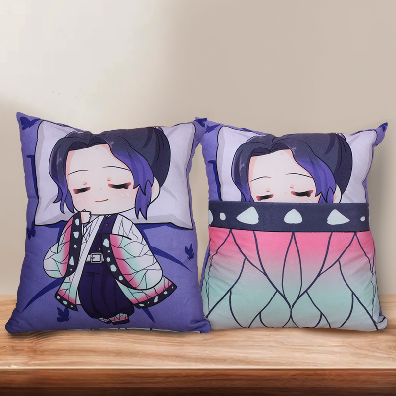 ACGN Pillow Ghost Killing Anime Blade Nezuko Plush Tanjirou Doll Shan Yi Peripheral One Piece Dropshipping