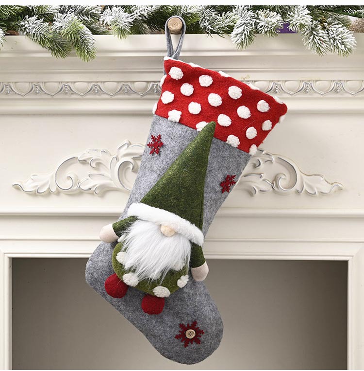 2020 Spot Christmas Decoration Supplies 20-Inch Lambswool Three-Dimensional Elf Faceless Doll Christmas Socks 2020 Spot Christmas Decoration Supplies 20-Inch Lambswool Three-Dimensional Elf Faceless Doll Christmas Socks