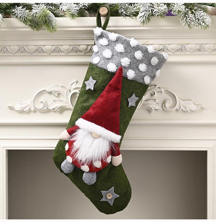 2020 Spot Christmas Decoration Supplies 20-Inch Lambswool Three-Dimensional Elf Faceless Doll Christmas Socks 2020 Spot Christmas Decoration Supplies 20-Inch Lambswool Three-Dimensional Elf Faceless Doll Christmas Socks