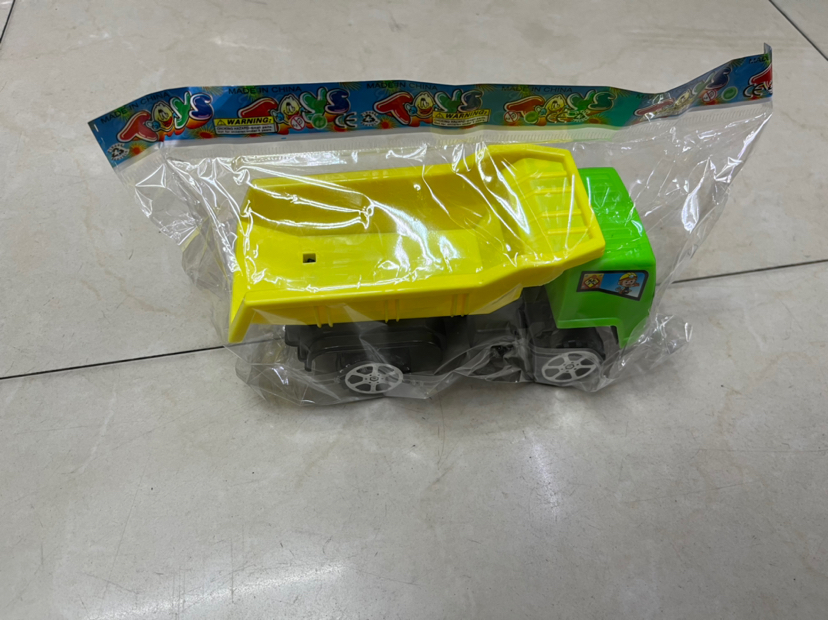 Sliding Engineering Car Children&#039;s Toy Bright Color Affordable OPP Bag Packaging