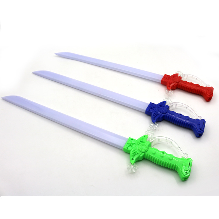 Music flash sword stalls selling goods source luminous toys induction luminous knife children's plastic toys wholesale Music flash sword stalls selling goods source luminous toys induction luminous knife children's plastic toys wholesale