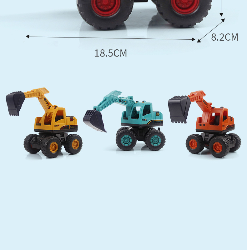 New Children's Inertia Engineering Vehicle Large Drop-Resistant Simulation Rotating Excavator Boy Toy Car Stall Gift New Children's Inertia Engineering Vehicle Large Drop-Resistant Simulation Rotating Excavator Boy Toy Car Stall Gift