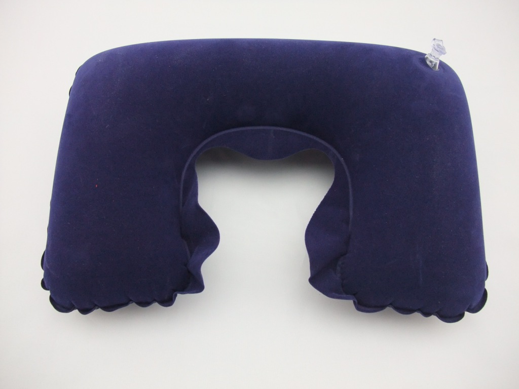 Car Inflatable Neck Pillow Car Interior Design Supplies Printable Logo Inflatable Headrest Car U-Shape Pillow