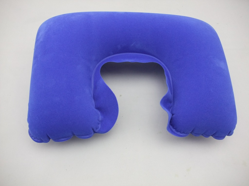 Car Inflatable Neck Pillow Car Interior Design Supplies Printable Logo Inflatable Headrest Car U-Shape Pillow