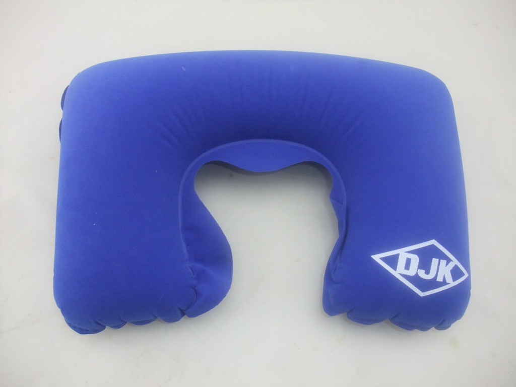 Car Inflatable Neck Pillow Car Interior Design Supplies Printable Logo Inflatable Headrest Car U-Shape Pillow