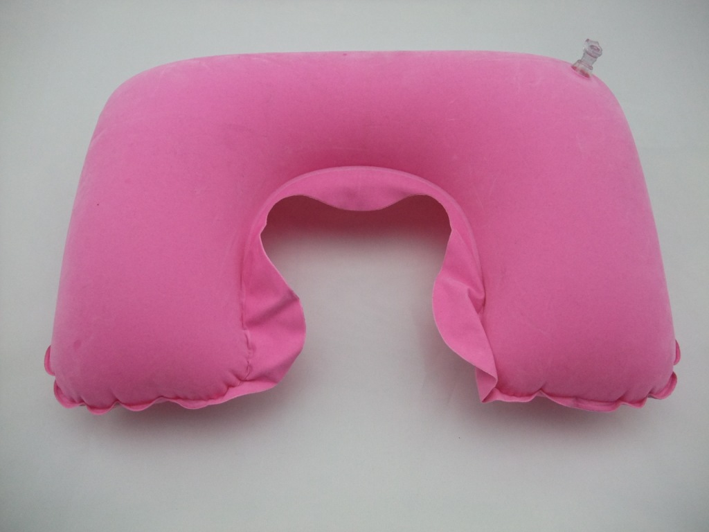 Car Inflatable Neck Pillow Car Interior Design Supplies Printable Logo Inflatable Headrest Car U-Shape Pillow
