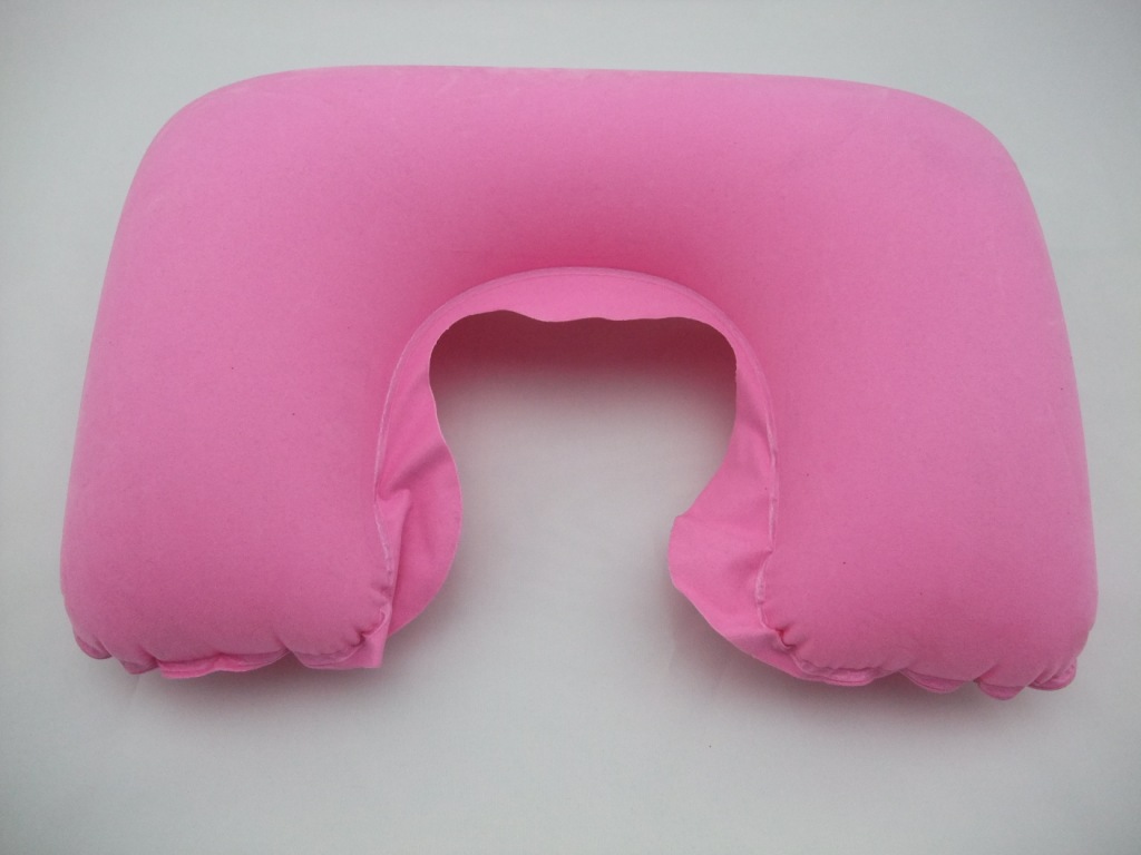 Car Inflatable Neck Pillow Car Interior Design Supplies Printable Logo Inflatable Headrest Car U-Shape Pillow