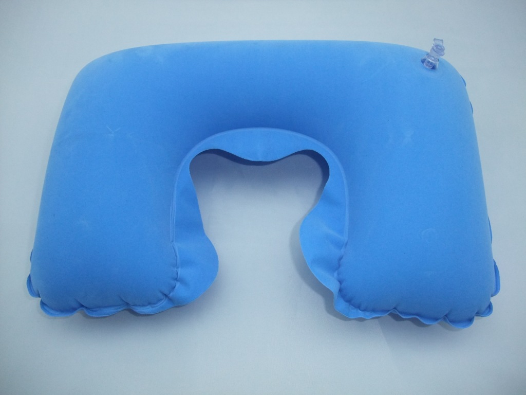 Car Inflatable Neck Pillow Car Interior Design Supplies Printable Logo Inflatable Headrest Car U-Shape Pillow
