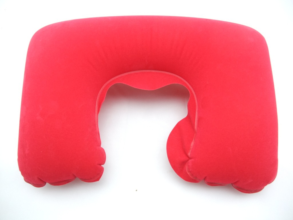 Car Inflatable Neck Pillow Car Interior Design Supplies Printable Logo Inflatable Headrest Car U-Shape Pillow