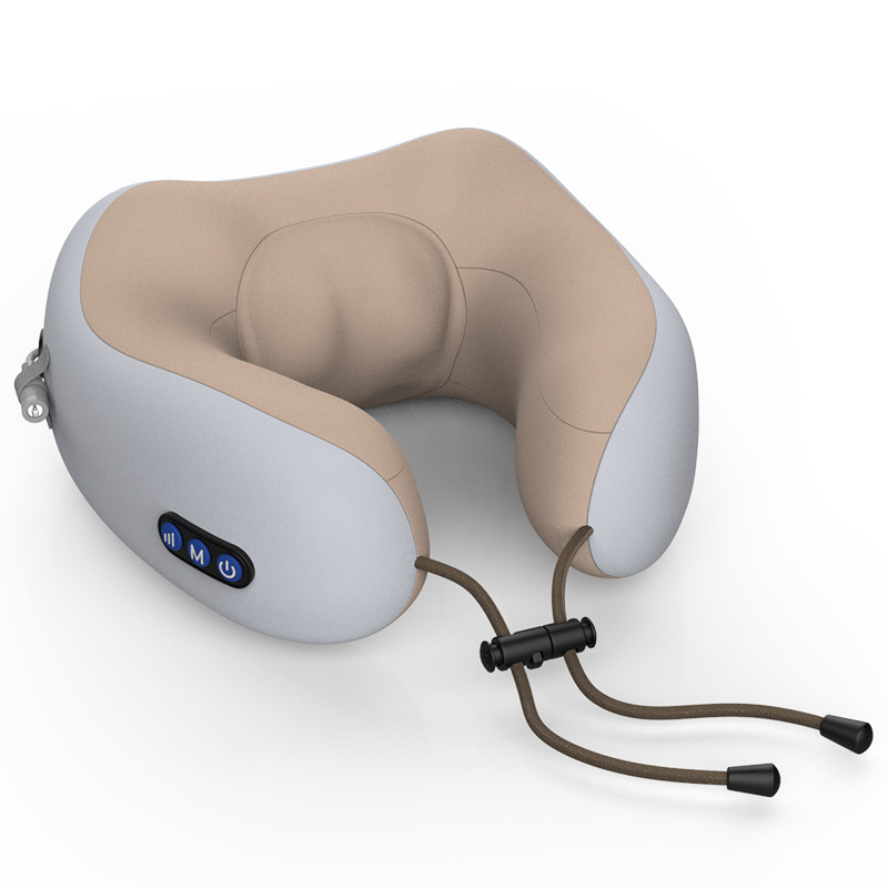 U-Shaped Pillow Massage Pillow Home Car Neck Massager Multi-Function Magnetic Therapy Electric Kneading Neck Massager