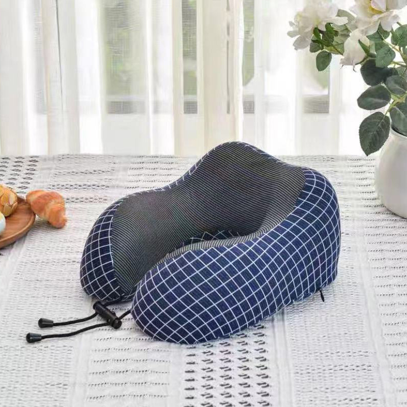 Cross-Border Foreign Trade Neck Pillow Memory Foam U-Shaped Pillow Office Nap Pillow Neck Pillow Car Travel