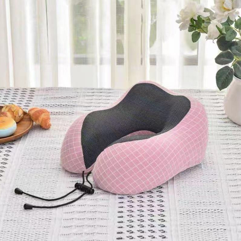 Cross-Border Foreign Trade Neck Pillow Memory Foam U-Shaped Pillow Office Nap Pillow Neck Pillow Car Travel