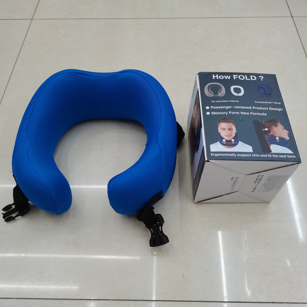 U-Shape Pillow Travel Office Lunch Break U-Shaped Neck Pillow in Stock Wholesale Memory Foam Slow Rebound U-Shaped Pillow