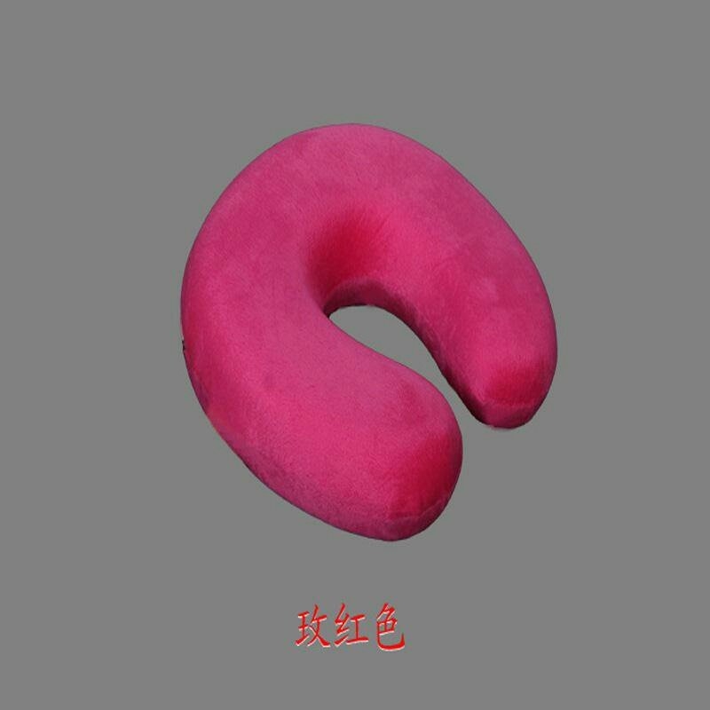 U - shaped pillow, memory cotton U - shaped pillow, cartoon U - shaped pillow, plane travel bedding, daily necessities,
