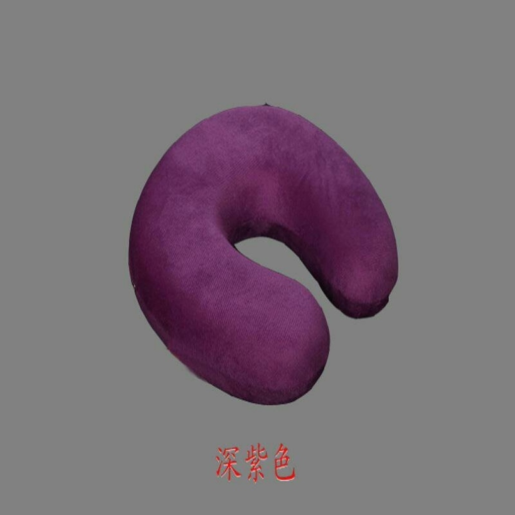 U - shaped pillow, memory cotton U - shaped pillow, cartoon U - shaped pillow, plane travel bedding, daily necessities,