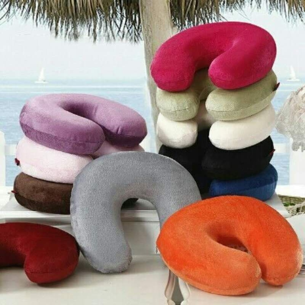 U - shaped pillow, memory cotton U - shaped pillow, cartoon U - shaped pillow, plane travel bedding, daily necessities,