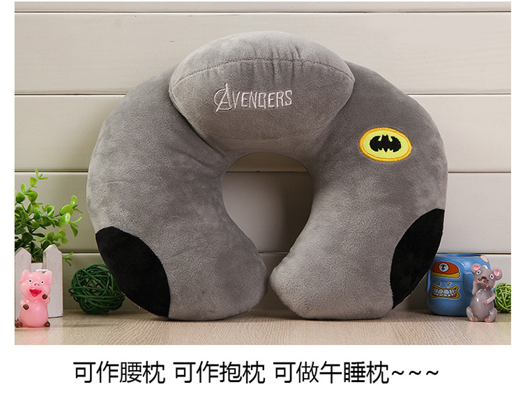 Factory Direct Sales Cervical Spine Neck Pillow Cartoon U-Shaped Pillow Car Plane Travel Pillow U-Shape Pillow