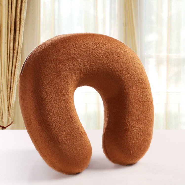 Slow rebound memory foam u-shaped travel pillows siesta jingzhen care u shaped head of a u-shaped pillow