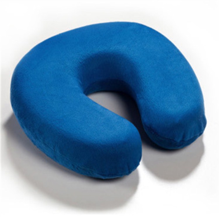 Slow rebound memory foam u-shaped travel pillows siesta jingzhen care u shaped head of a u-shaped pillow
