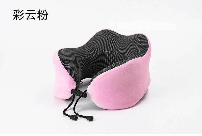U-Shape Pillow Memory Foam Pillow Travel Storage Office Siesta Pillow Support Cervical Pillow Car U-Shaped Pillow Wholesale