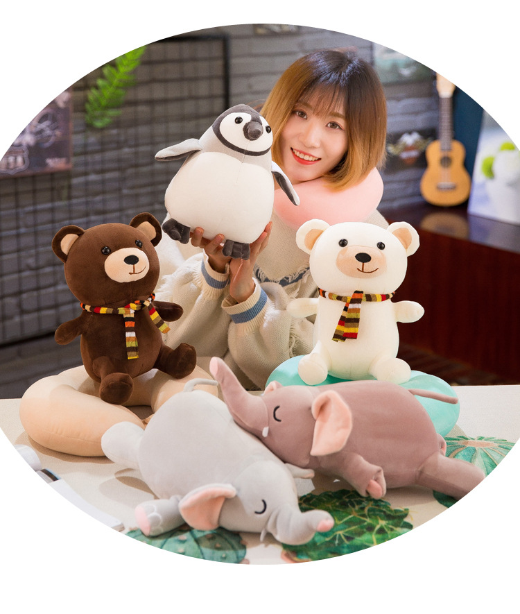 Two-in-One dolls and pillow Deformation Neck Pillow Neck Pillow Neck Pillow Dual-Use U-Shape Pillow Doll Gift with Logo Two-in-One dolls and pillow Deformation Neck Pillow Neck Pillow Neck Pillow Dual-Use U-Shape Pillow Doll Gift with Logo