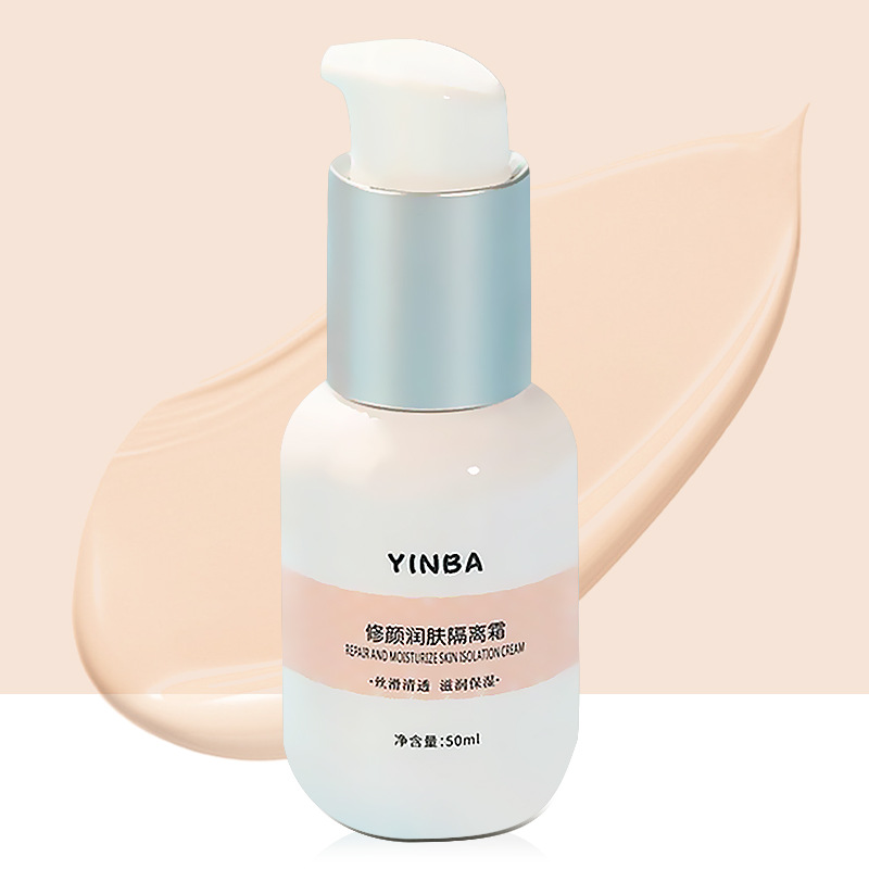Wholesale Yinba Makeup Front Makeup Primer Lotion Primer Brightening Skin Color Invisible Pores Moisturizing Natural Core Cream