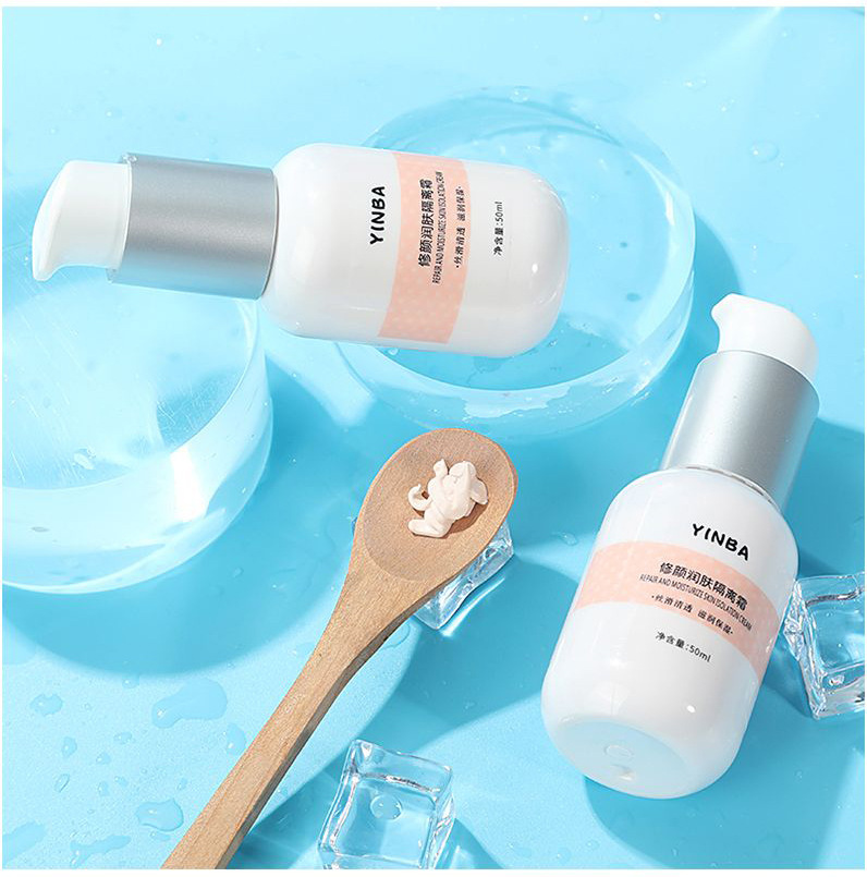 Wholesale Yinba Makeup Front Makeup Primer Lotion Primer Brightening Skin Color Invisible Pores Moisturizing Natural Core Cream