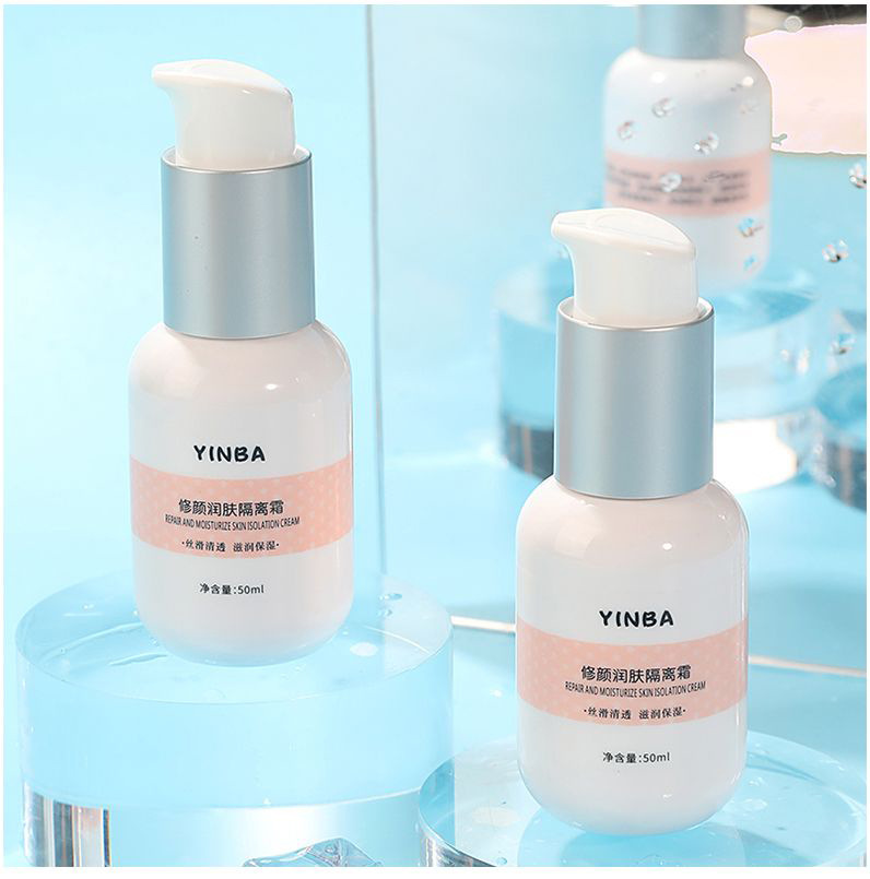 Wholesale Yinba Makeup Front Makeup Primer Lotion Primer Brightening Skin Color Invisible Pores Moisturizing Natural Core Cream