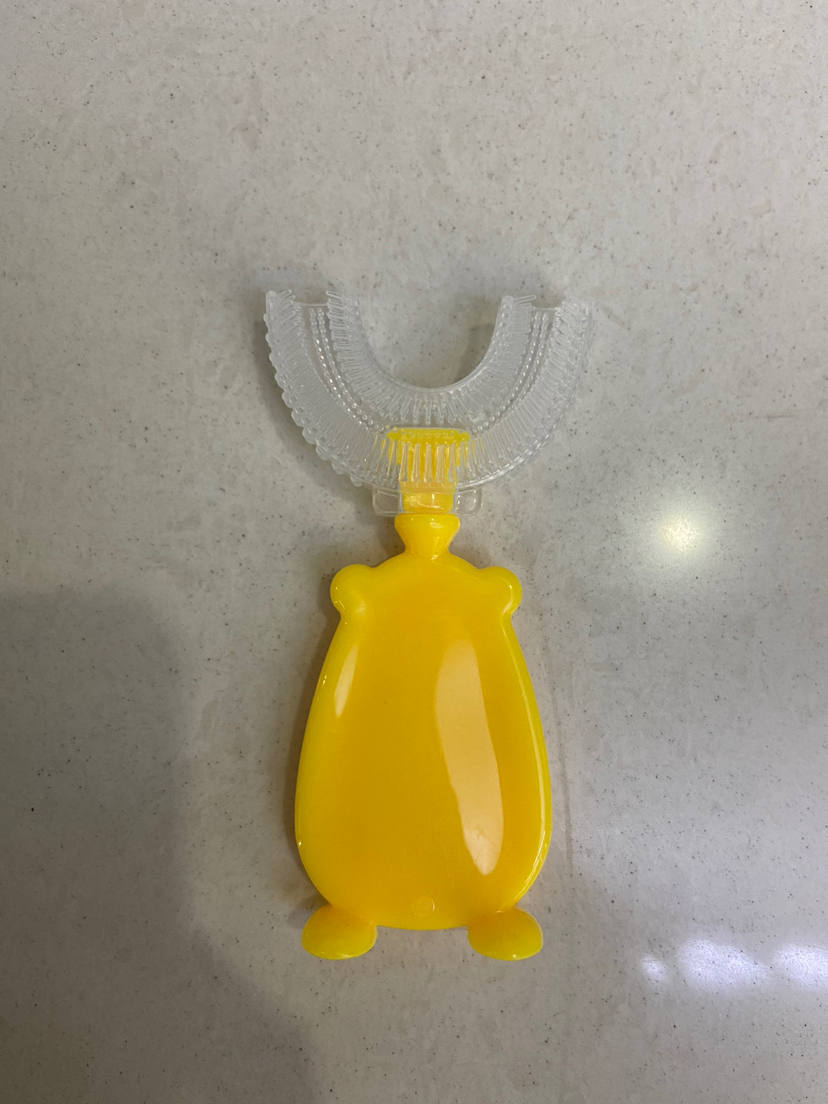 Children's U-Shaped Manual Toothbrush Liquid Silicone Soft Brush Head Standing Infant Toothbrush Children's U-Shaped Manual Toothbrush Liquid Silicone Soft Brush Head Standing Infant Toothbrush