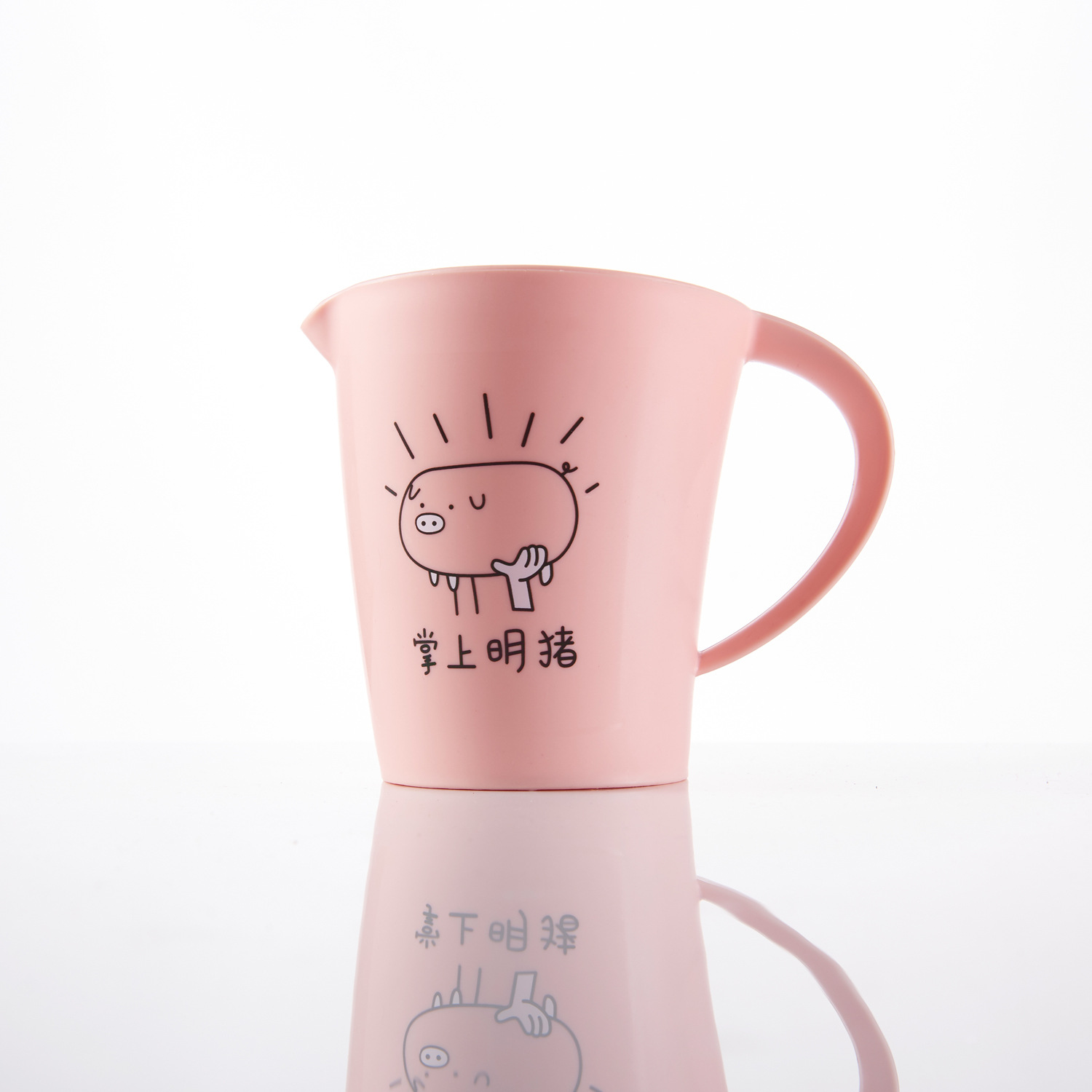 Creative Cute Couple Lucky Cat Toothbrush Gargle Cup Cute Children Plastic Minimalist Tooth Cup Drinking Water Gargle Cup