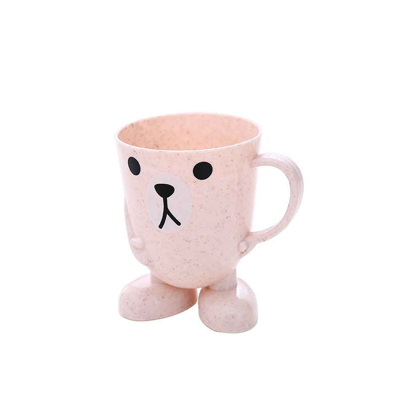 Toothbrush Cup for Children Cartoon Gargle Cup Cute Baby Cup Cup Creative Drop-Resistant Little Boy Girl Toothbrush Cup