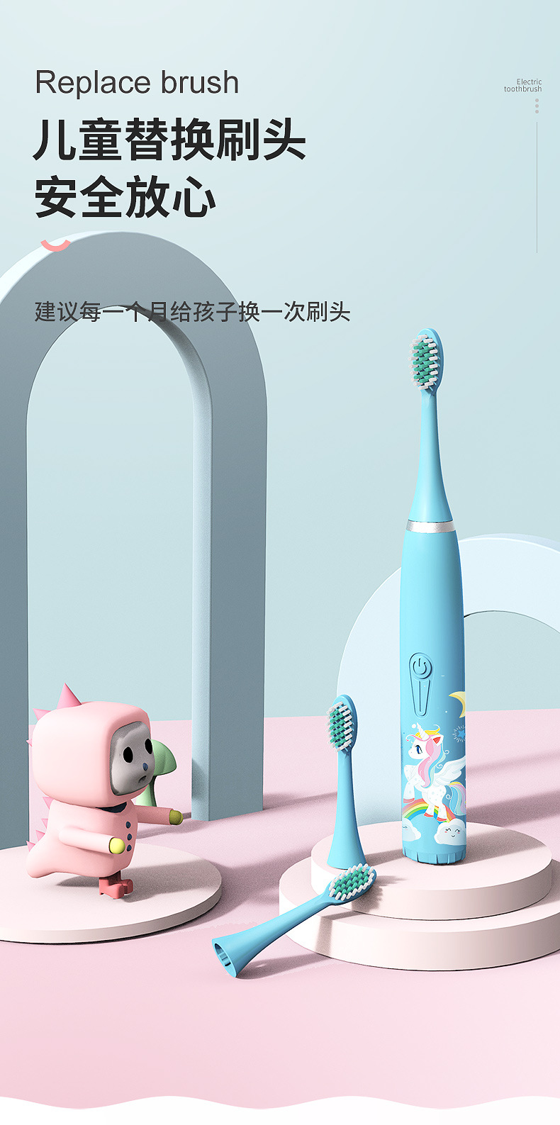 Water Toothpick DuPont Soft Bristle Small Brush Head Smart Toothbrush Kids Oral Irrigator Children Electric Toothbrush Water Toothpick DuPont Soft Bristle Small Brush Head Smart Toothbrush Kids Oral Irrigator Children Electric Toothbrush