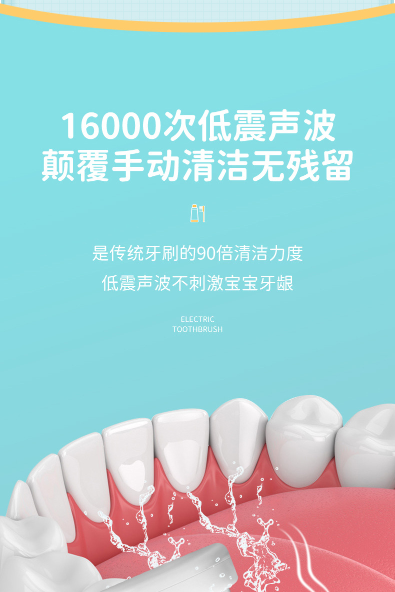 Electric Children's Toothbrush Baby Child New Cartoon Soft Bristle Oral Cleaning Whitening Ultrasonic Automatic Toothbrush Electric Children's Toothbrush Baby Child New Cartoon Soft Bristle Oral Cleaning Whitening Ultrasonic Automatic Toothbrush