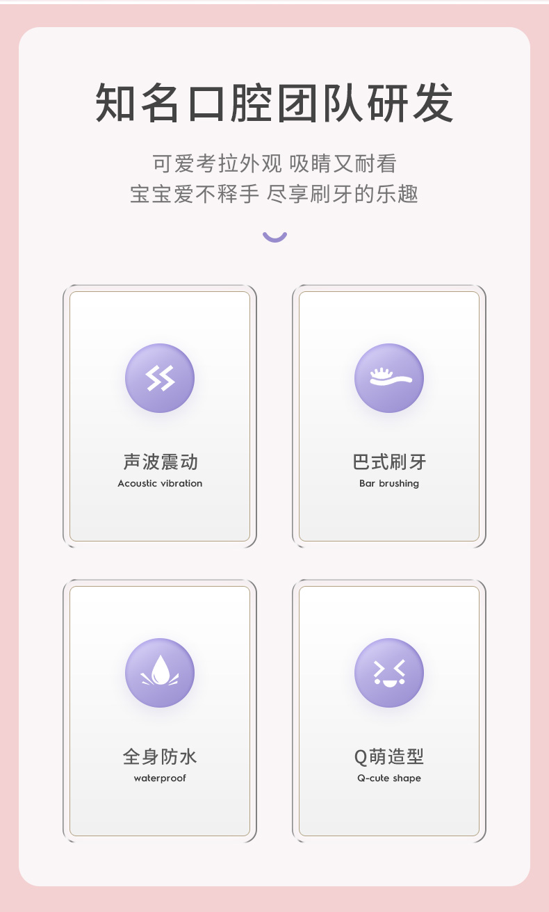 Children's Toothbrush U-Shaped Electric U-Shaped Automatic in the Mouth Baby 2-12 Years Old Children Brushing Teeth Cleaning Teeth U-Shaped Children's Toothbrush U-Shaped Electric U-Shaped Automatic in the Mouth Baby 2-12 Years Old Children Brushing Teeth Cleaning Teeth U-Shaped