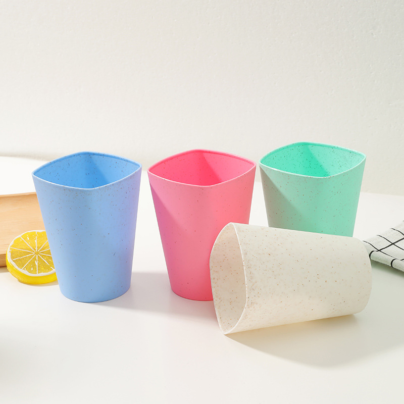 Creative Toothbrush Cup for Children Small Yellow Duck Cup Cartoon Gargle Cup Toothbrush Cup Household Cute Water Glass Wash Cup