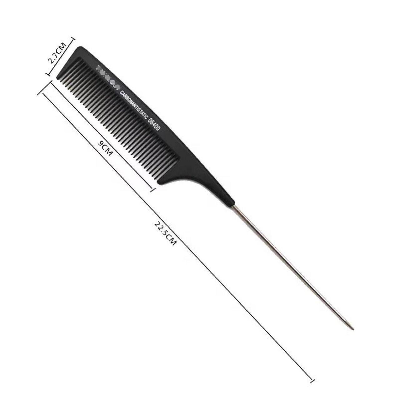 Spot Hairdressing Hair Dye Comb Plastic Hair Cutting Tool Anti-Static Haircut Comb Hair Salon Hair Pin Tail Comb Wholesale