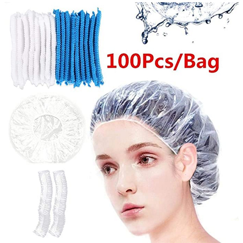 Plastic waterproof disposable shower cap, oil treatment cap, hair dye cap, shampoo shower cap bar Plastic waterproof disposable shower cap, oil treatment cap, hair dye cap, shampoo shower cap bar
