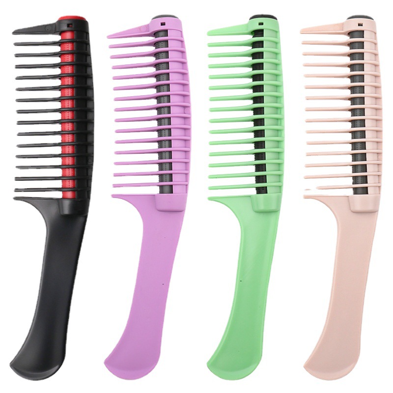 Hair Treatment Style Waxing Hair Dyeing Hair Dye Comb Hair Coloring Brush Plastic Hair Treatment Comb Rolling Heart Comb