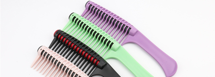 Hair Treatment Style Waxing Hair Dyeing Hair Dye Comb Hair Coloring Brush Plastic Hair Treatment Comb Rolling Heart Comb