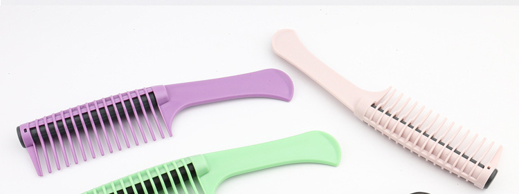 Hair Treatment Style Waxing Hair Dyeing Hair Dye Comb Hair Coloring Brush Plastic Hair Treatment Comb Rolling Heart Comb