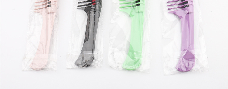 Hair Treatment Style Waxing Hair Dyeing Hair Dye Comb Hair Coloring Brush Plastic Hair Treatment Comb Rolling Heart Comb