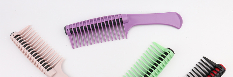 Hair Treatment Style Waxing Hair Dyeing Hair Dye Comb Hair Coloring Brush Plastic Hair Treatment Comb Rolling Heart Comb