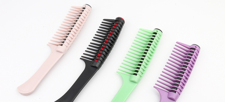 Hair Treatment Style Waxing Hair Dyeing Hair Dye Comb Hair Coloring Brush Plastic Hair Treatment Comb Rolling Heart Comb