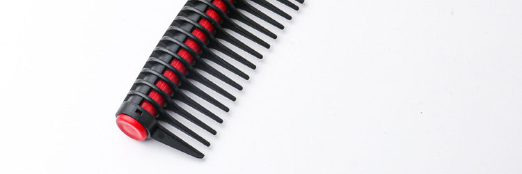 Hair Treatment Style Waxing Hair Dyeing Hair Dye Comb Hair Coloring Brush Plastic Hair Treatment Comb Rolling Heart Comb