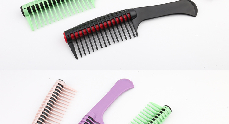 Hair Treatment Style Waxing Hair Dyeing Hair Dye Comb Hair Coloring Brush Plastic Hair Treatment Comb Rolling Heart Comb