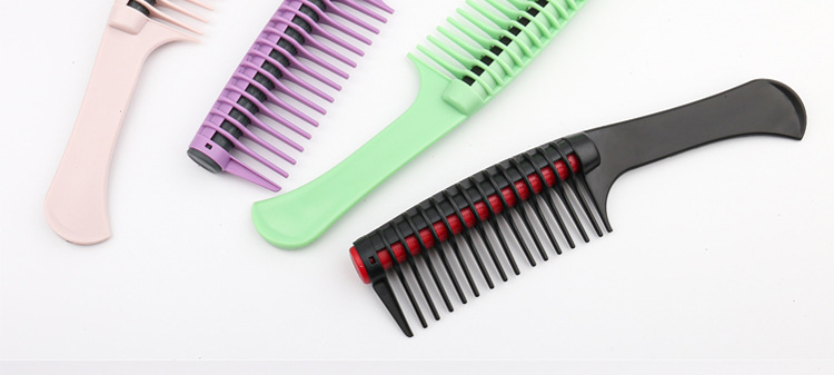 Hair Treatment Style Waxing Hair Dyeing Hair Dye Comb Hair Coloring Brush Plastic Hair Treatment Comb Rolling Heart Comb