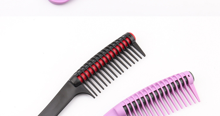 Hair Treatment Style Waxing Hair Dyeing Hair Dye Comb Hair Coloring Brush Plastic Hair Treatment Comb Rolling Heart Comb