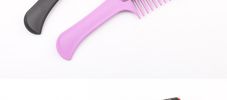 Hair Treatment Style Waxing Hair Dyeing Hair Dye Comb Hair Coloring Brush Plastic Hair Treatment Comb Rolling Heart Comb
