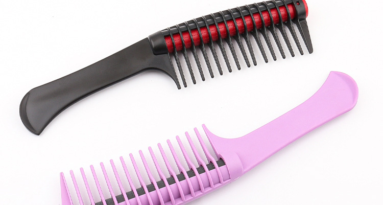 Hair Treatment Style Waxing Hair Dyeing Hair Dye Comb Hair Coloring Brush Plastic Hair Treatment Comb Rolling Heart Comb