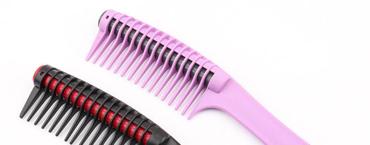 Hair Treatment Style Waxing Hair Dyeing Hair Dye Comb Hair Coloring Brush Plastic Hair Treatment Comb Rolling Heart Comb